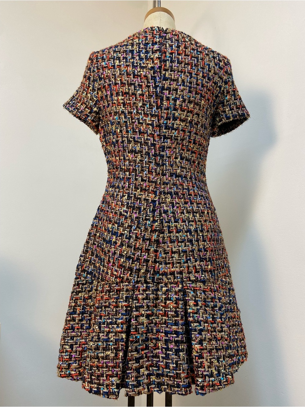 Betsey Johnson Multicolor Tweed Mini Dress - Picture 3 of 8